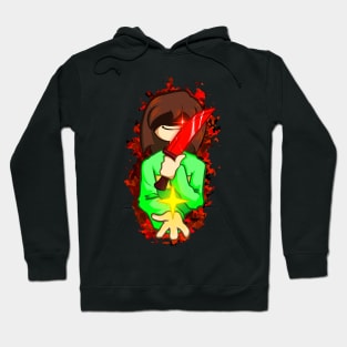 UNDERTALE FNF CHARA THE FIRST FALLEN CHILD ART Hoodie